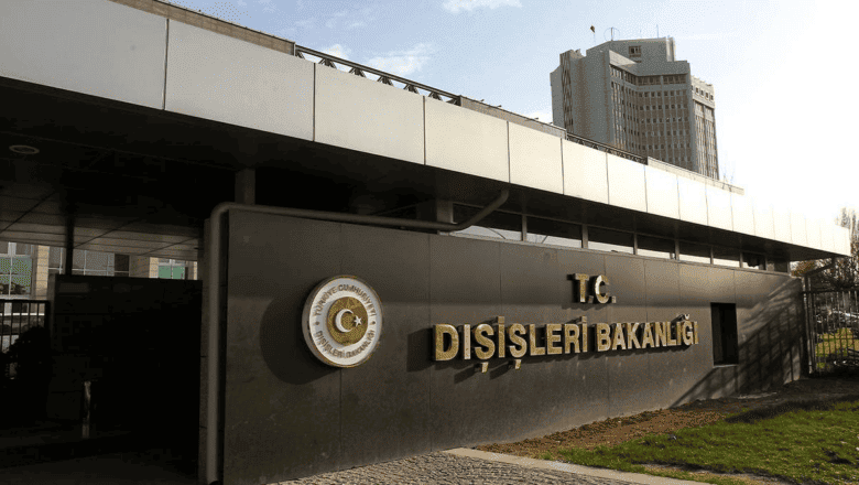 Dışişleri Bakanlığı'ndan