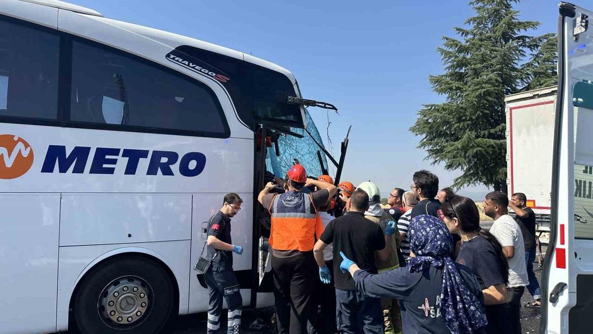 otobüs kazası