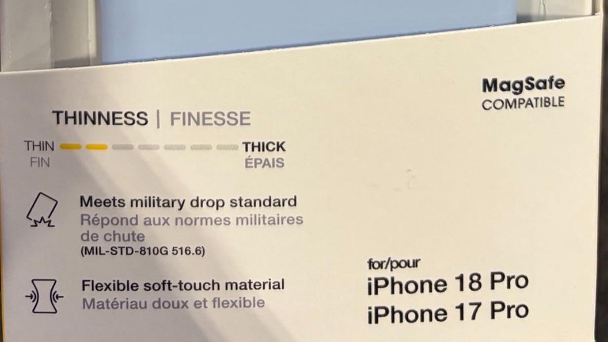 iPhone 18 Pro kılıf